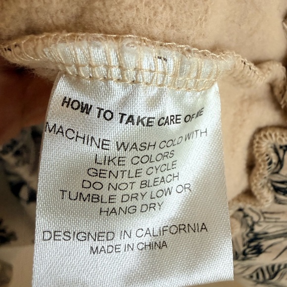 EllandEmm “J’Adore L’Amour” Quarter Zip Pullover Sweatshirt – Size S/M - Picture 5 of 6